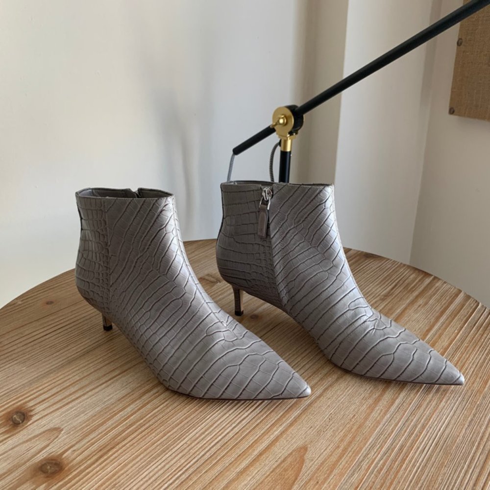 Ralph Lauren Saybrook Leather Bootie